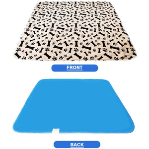 Waterproof Reusable Training Pet Pad- Dog Themes